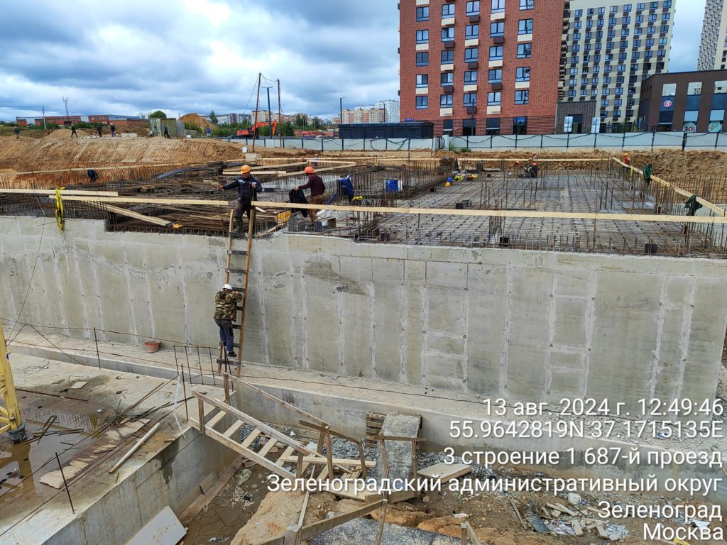 Контроль сварных соединений на объекте «Многоквартирные жилые дома (корпуса 6.2, 6.3, 6.4, 6.5) со встроенно-пристроенными»